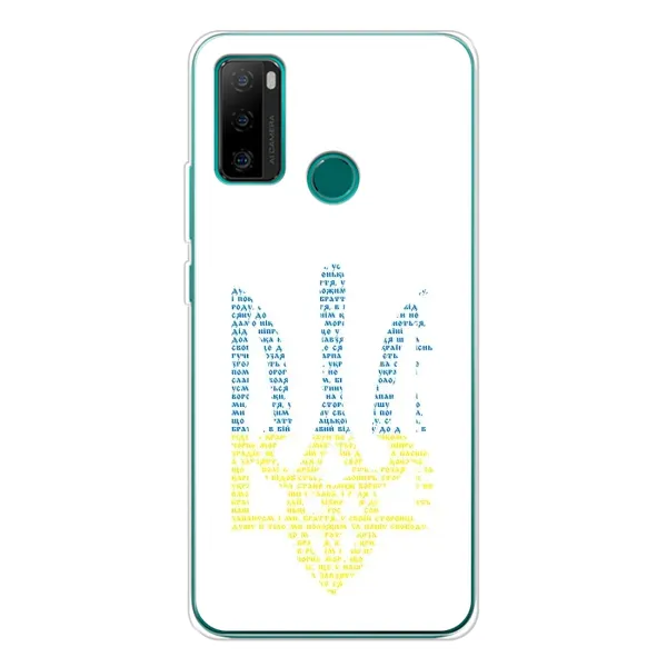 Чохол з принтом «Герб з букв» для Ulefone Note 10P