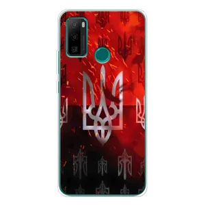 Украинские Чехлы для Ulefone Note 10P с картинкой УПА (AlphaPrint) (ГЕРБ УПА)
