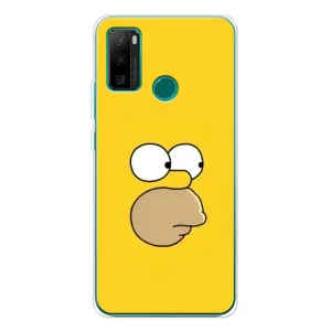 Чехол с Симпсонами для Ulefone Note 10P (VPrint) (Гомер)