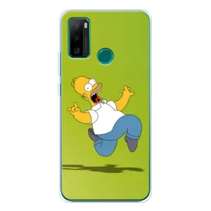 Чехол с Симпсонами для Ulefone Note 10P (VPrint) (Гомер Симпсон)