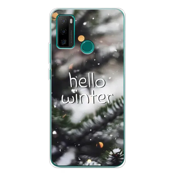 Чохол з принтом «Hello winter» для Ulefone Note 10P