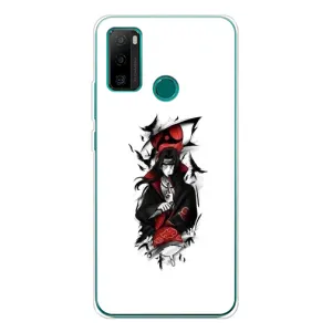 Чехлы на тему: Итачи Учиха для Ulefone Note 10P (AlphaPrint) (Итачи с атрибутами)