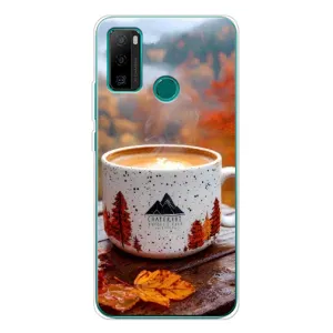 Чехол с уникальным дизайном «Осень с кофе» для Ulefone Note 10P (Кофе на природе)