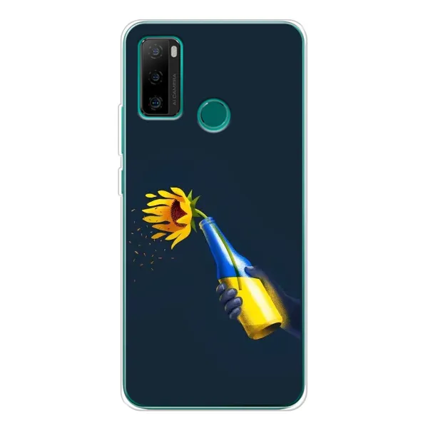 Чохол з принтом «Коктель молотова» для Ulefone Note 10P
