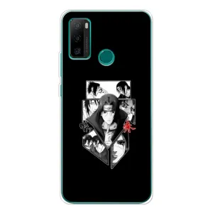 Чехлы на тему: Итачи Учиха для Ulefone Note 10P (AlphaPrint) (коллаж Итачи)