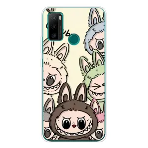 Чехол с Лабубу на Ulefone Note 10P (Золотая обезьяна Bored Ape)