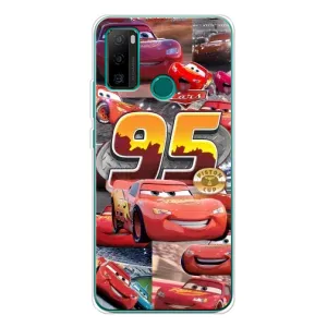 Силиконовый чехол Маквин для Ulefone Note 10P (Коллаж Молния Маквин)