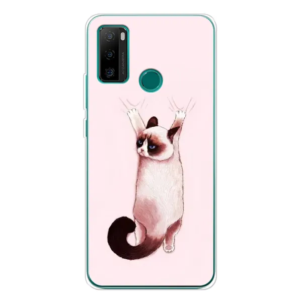 Чохол з принтом «Котик падає» для Ulefone Note 10P Чохол з принтом «Котик падає» для Ulefone Note 10P