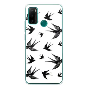 Чехол с птицами на Ulefone Note 10P (VPrint) (Ласточки)