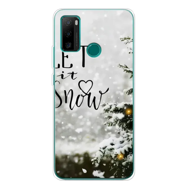 Чохол з принтом «Let it snow» для Ulefone Note 10P