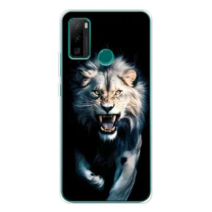 Чохол з принтом «Лев у темряві» для Ulefone Note 10P
