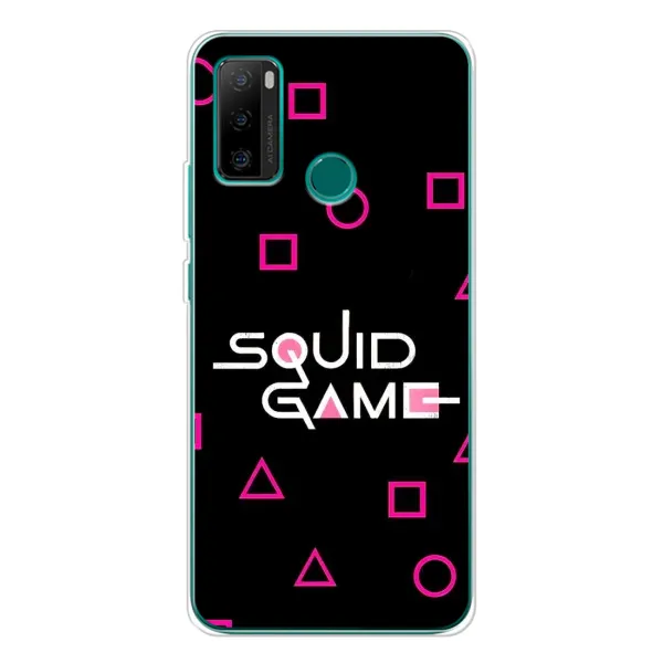 Чехол с принтом «Паттерн Игра кальмара» для Ulefone Note 10P