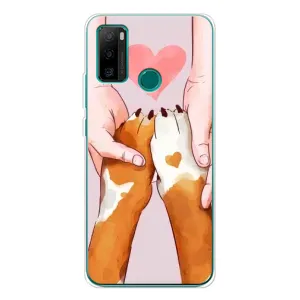 Чехлы с собаками для Ulefone Note 10P (VPrint) (Любовь к собакам)