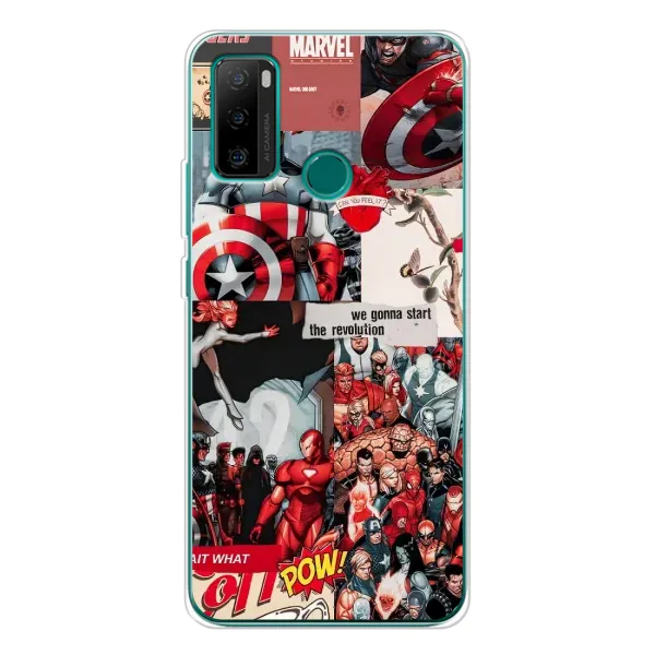 Чехол с принтом «Марвел Комикс» для Ulefone Note 10P