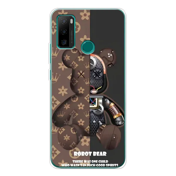 Чехол с принтом «Медведь Луи Витон» для Ulefone Note 10P