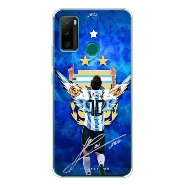 Чохол з принтом «Мессі Аргентина» для Ulefone Note 10P Чохол з принтом «Мессі Аргентина» для Ulefone Note 10P