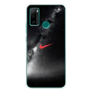 Чехол для Ulefone Note 10P - с принтом Найк (AlphaPrint) (Найк красный)