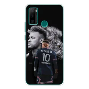 Чехол Неймар для Ulefone Note 10P (AlphaPrint) (Неймар Лев)