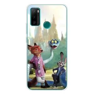 Чехол Зоотрополіс на Ulefone Note 10P (Герои мультфильма Зверополис)