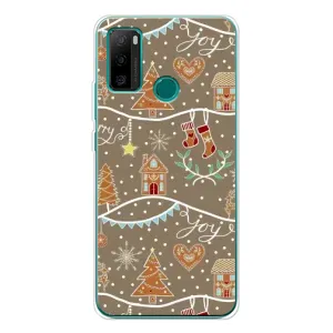 Новогодние, Праздничные Чехлы для Ulefone Note 10P - 2024 год (Новогодние пряники)