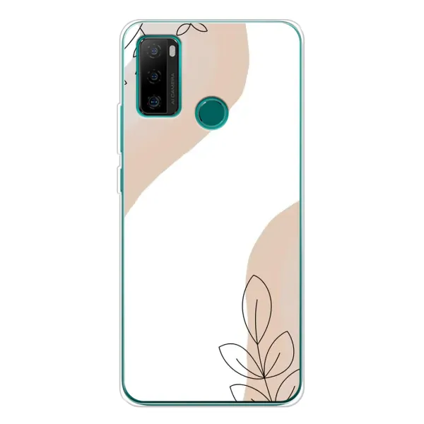 Чохол з принтом «Нюдова гілочка абстракція» для Ulefone Note 10P Чохол з принтом «Нюдова гілочка абстракція» для Ulefone Note 10P