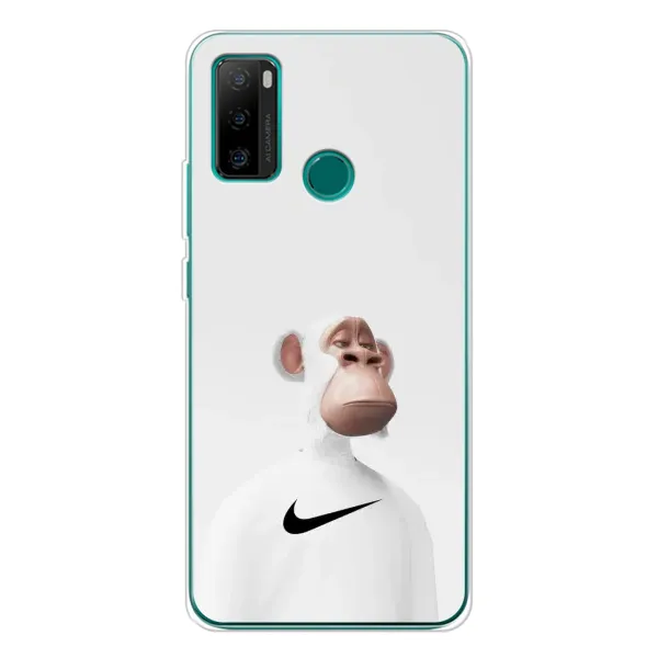 Чехол с принтом «обезьяна NFT Nike» для Ulefone Note 10P