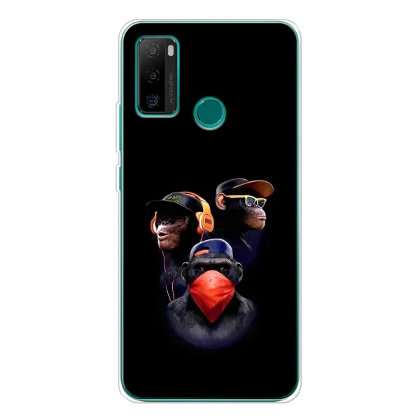 Чехол с принтом «Три обезьяны» для Ulefone Note 10P Чехол с принтом «Три обезьяны» для Ulefone Note 10P