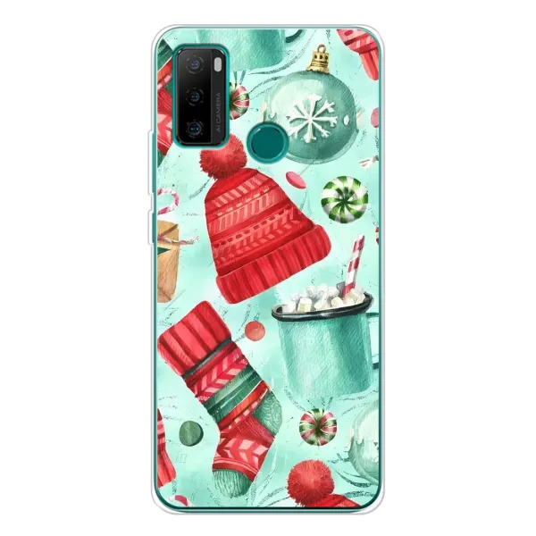 Чехол с принтом «Одежда НГ» для Ulefone Note 10P