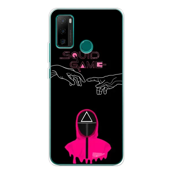 Чехол с принтом «Минимализм Игра кальмара» для Ulefone Note 10P