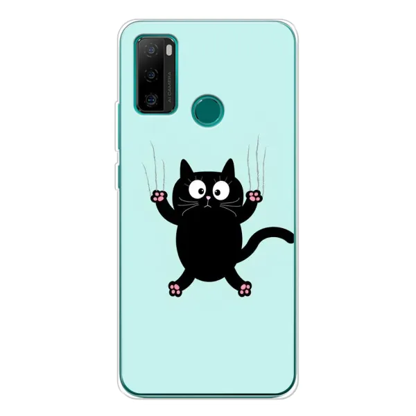 Чохол з принтом «Падаючий кіт» для Ulefone Note 10P Чохол з принтом «Падаючий кіт» для Ulefone Note 10P