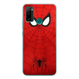 Чехол с человеком пауком для Ulefone Note 10P - (AlphaPrint) (Паук (Марвел))