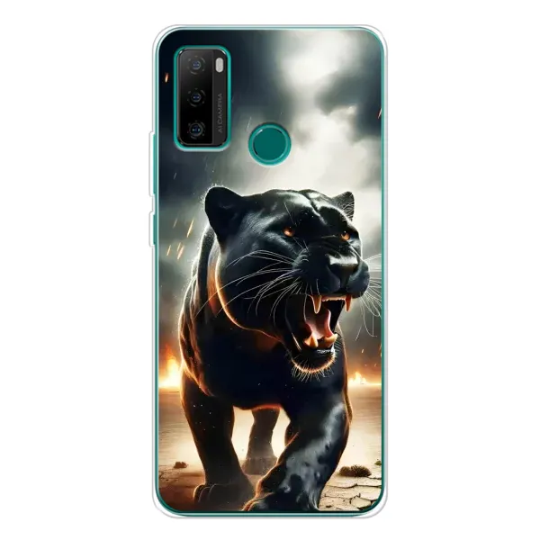 Чохол з принтом «Чорна пантера» для Ulefone Note 10P