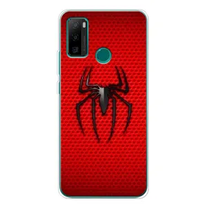 Чехол с человеком пауком для Ulefone Note 10P - (AlphaPrint) (Паук Марвел)