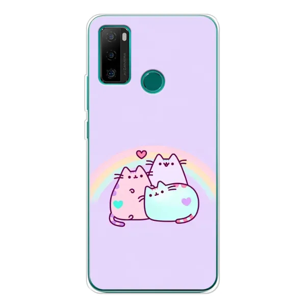 Чохол з принтом «Радужний котик» для Ulefone Note 10P Чохол з принтом «Радужний котик» для Ulefone Note 10P
