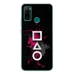 Чехол с принтом «Символы Игра кальмара» для Ulefone Note 10P