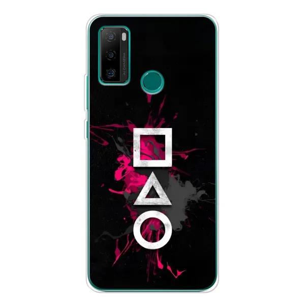 Чехол с принтом «Символы Игра кальмара» для Ulefone Note 10P
