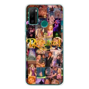 Чехол Рапунцель для Ulefone Note 10P (Коллаж Рапунцель)