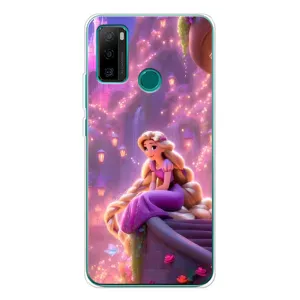 Чехол Рапунцель для Ulefone Note 10P (Рапунцель в замке)