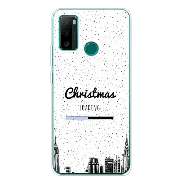 Чехол с принтом «Рождество загружается» для Ulefone Note 10P