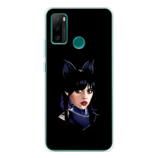 Чехол с принтом «серьезная Уэнздей» для Ulefone Note 10P