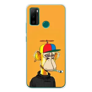 Чехлы с Обезьянами NFT для Ulefone Note 10P (AlphaPrint) (Скучающая Обезьяна NFT)