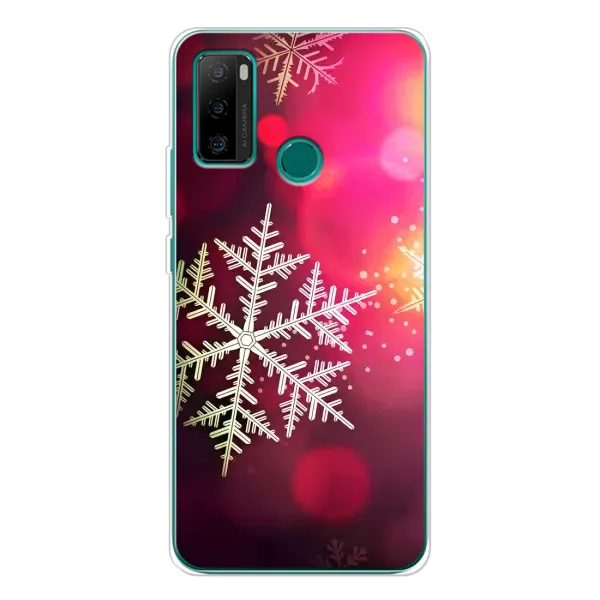 Чехол с принтом «Снежинка» для Ulefone Note 10P