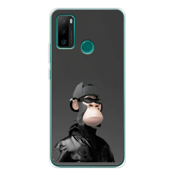 Чехол с принтом «стильная обезьяна NFT» для Ulefone Note 10P