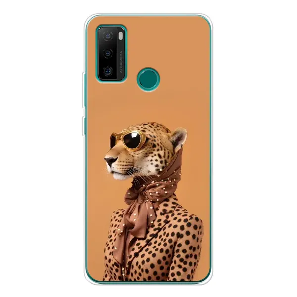 Чехол с принтом «Стильный леопард» для Ulefone Note 10P