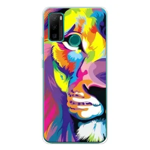 Чохол з картинкою ЛЕВ для Ulefone Note 10P (VPrint) (Яскравий Лев)