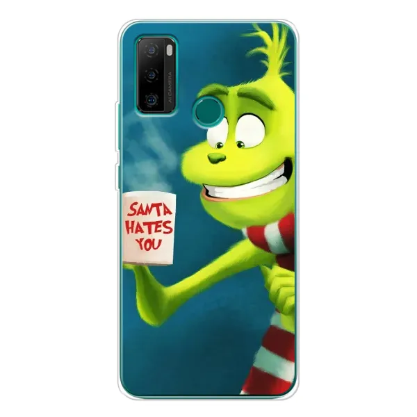 Чехол с принтом «Зеленый Гринч» для Ulefone Note 10P