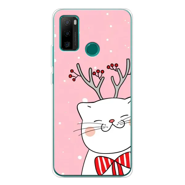 Чехол с принтом «Зимний кот» для Ulefone Note 10P
