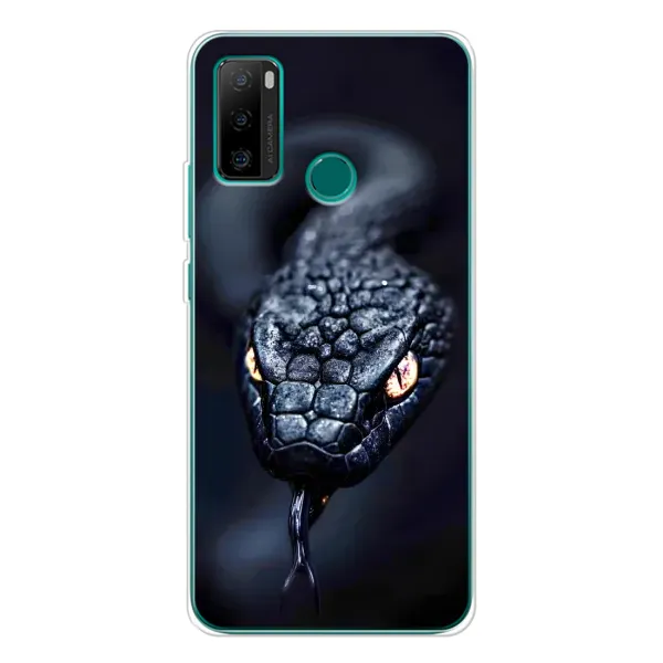 Чохол з принтом «Чорна змія» для Ulefone Note 10P