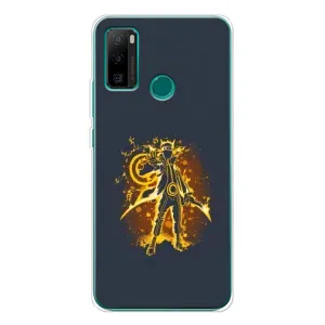 Naruto Anime Чехлы для Нот 10П (AlphaPrint) (золотой Наруто)