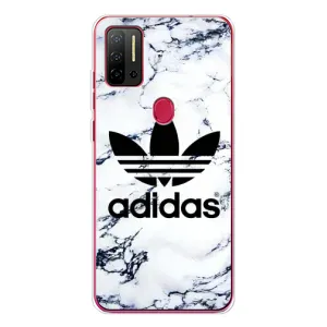 Чохли Адидас для Ulefone Note 11P (AlphaPrint) (Адідас на мраморі)